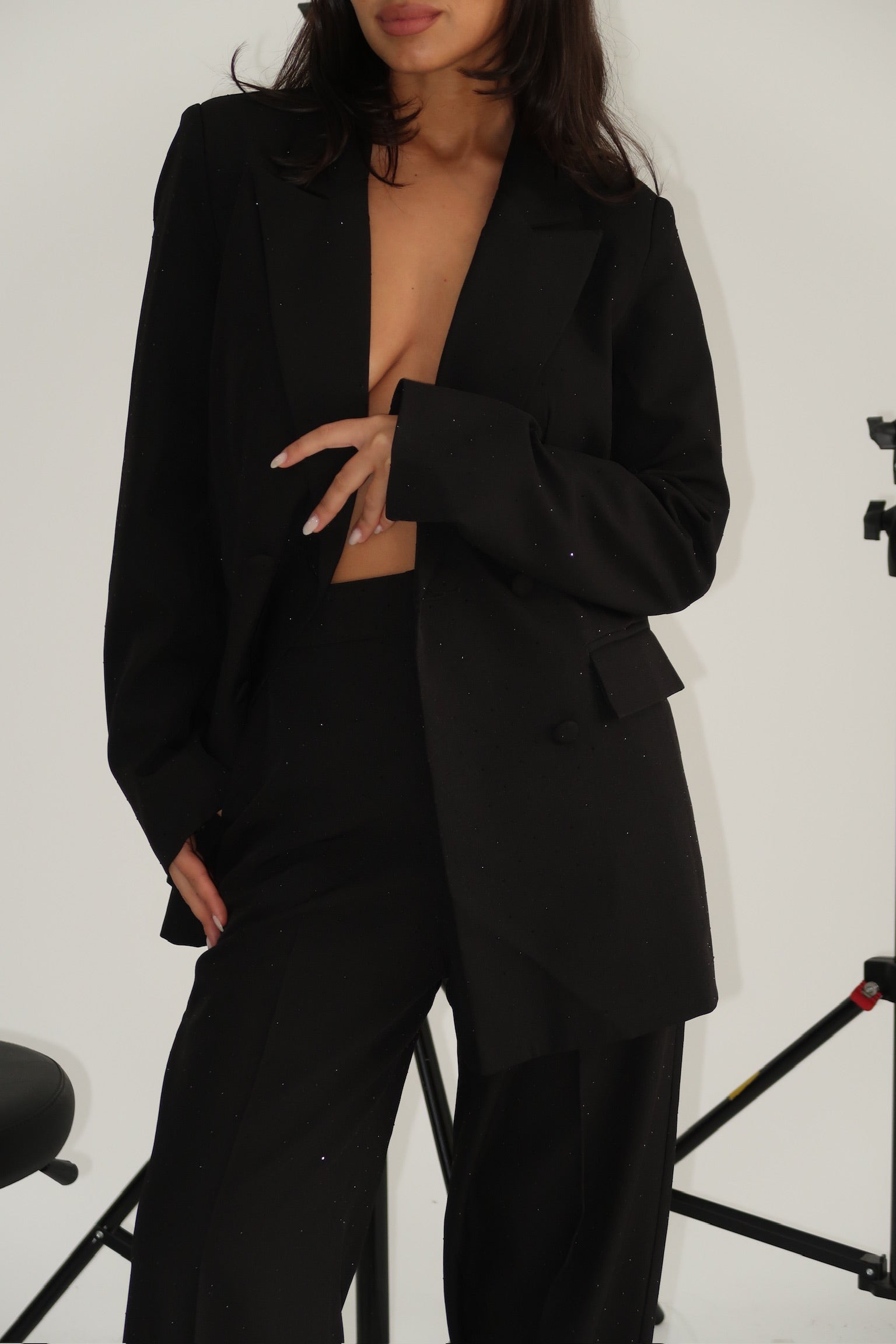 SET NOIR - Blazer + Pantalon