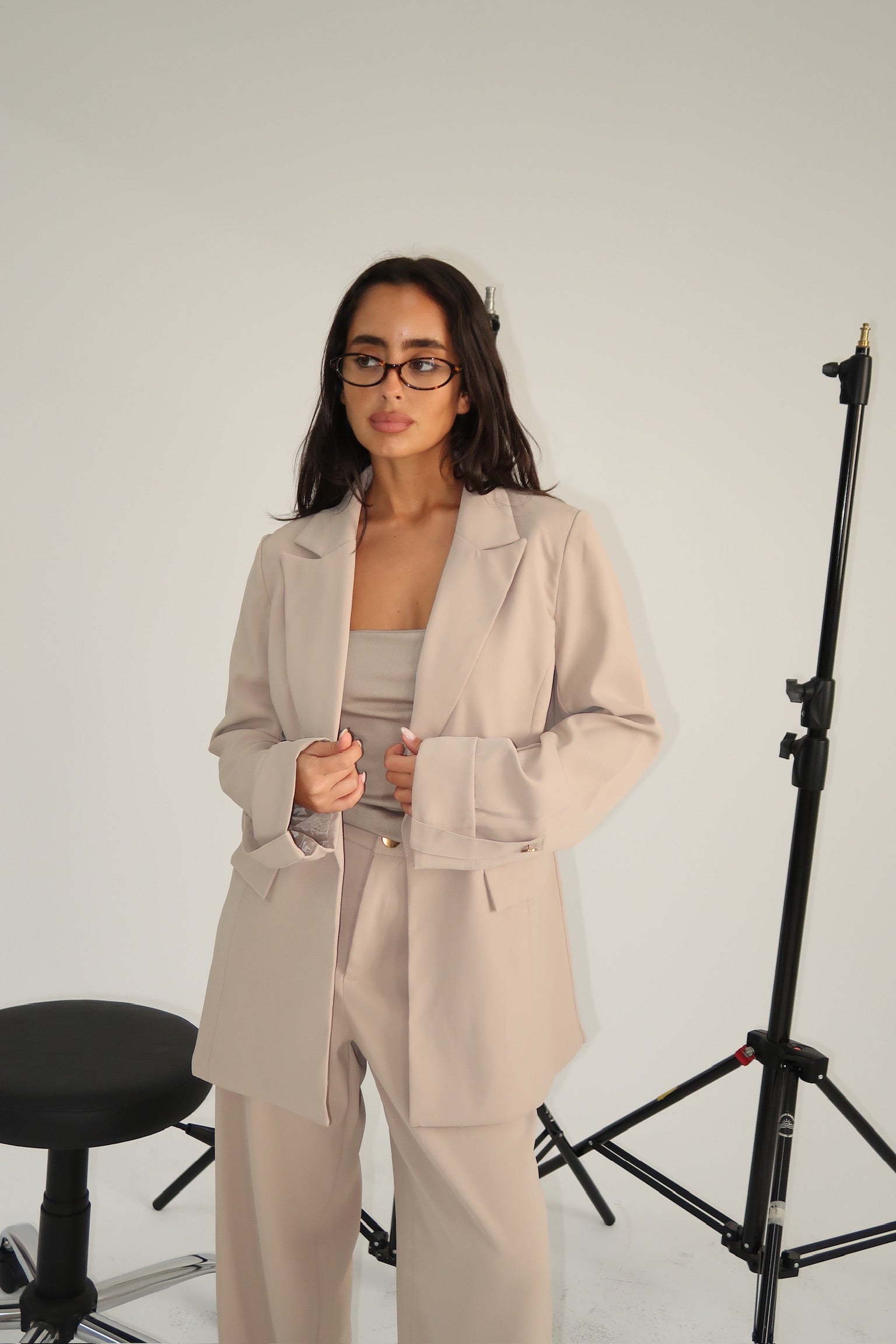 SET BLANC - Blazer + Pantalon