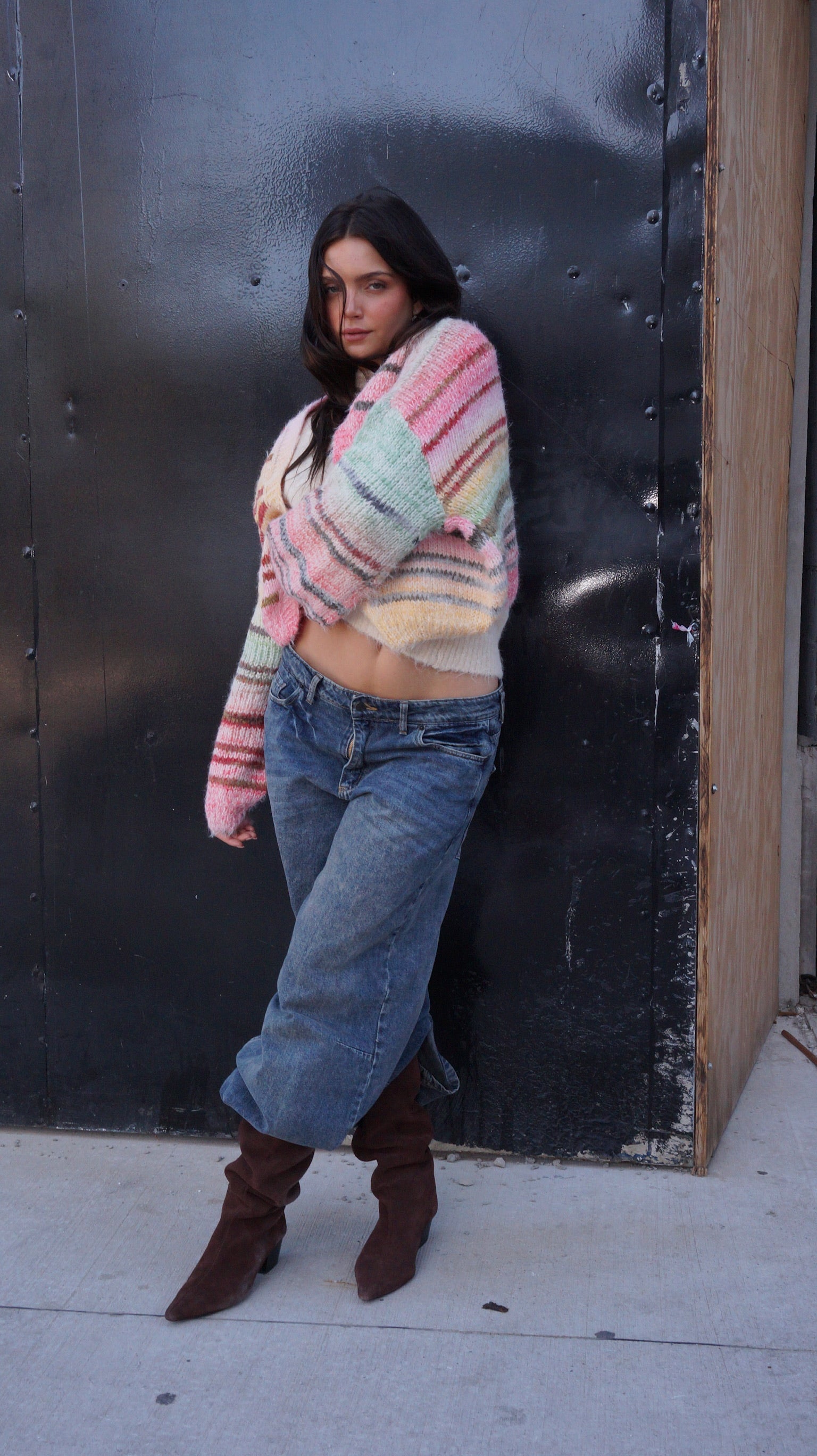 CARDIGAN RAINBOW