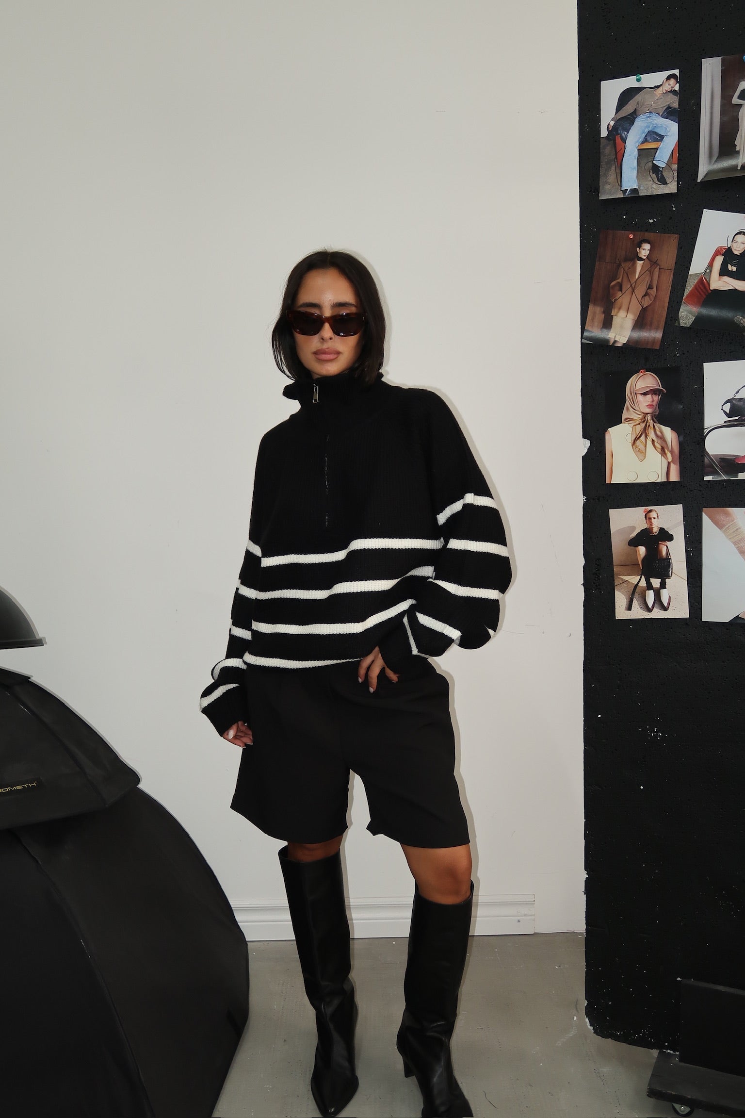 SWEATER BONIE NEGRO