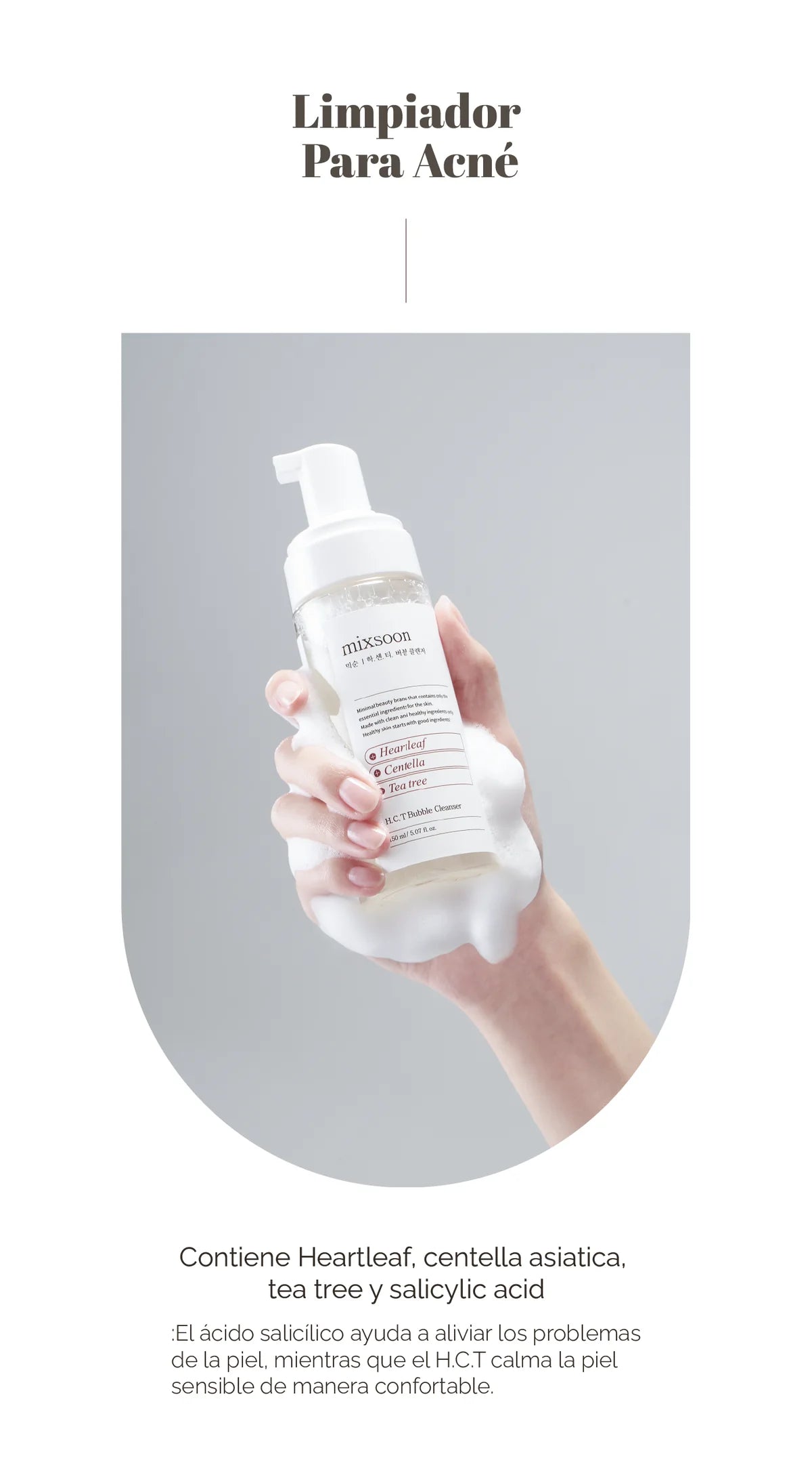 Bubble Cleanser HCT- Mixsoon 150ML