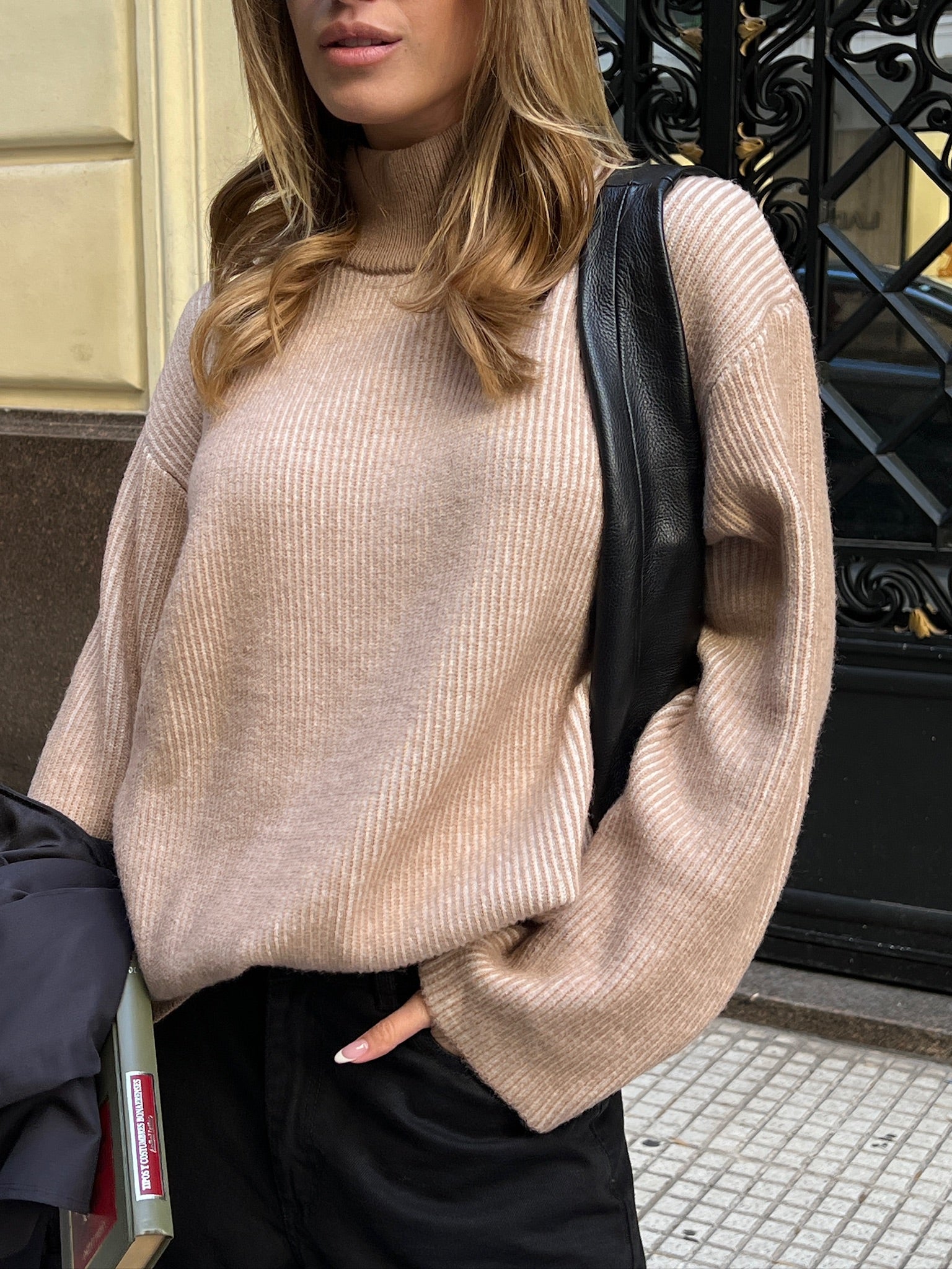 SWEATER NESSY CAMEL