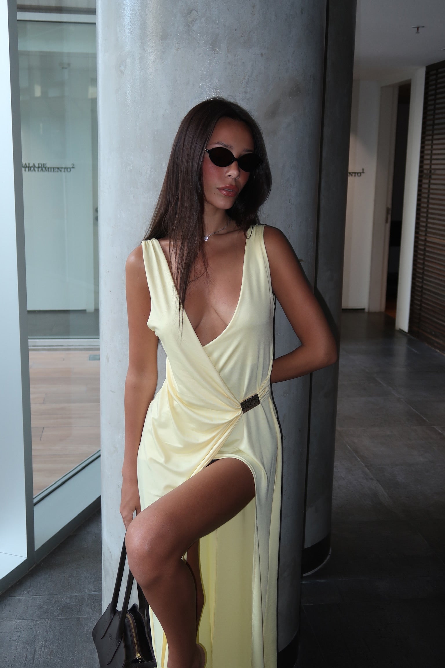 VESTIDO HARPER AMARILLO