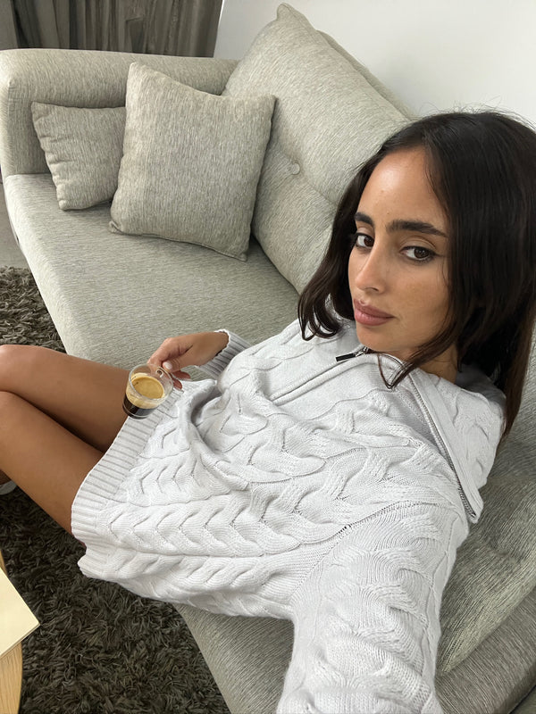 SWEATER CHARME GRIS