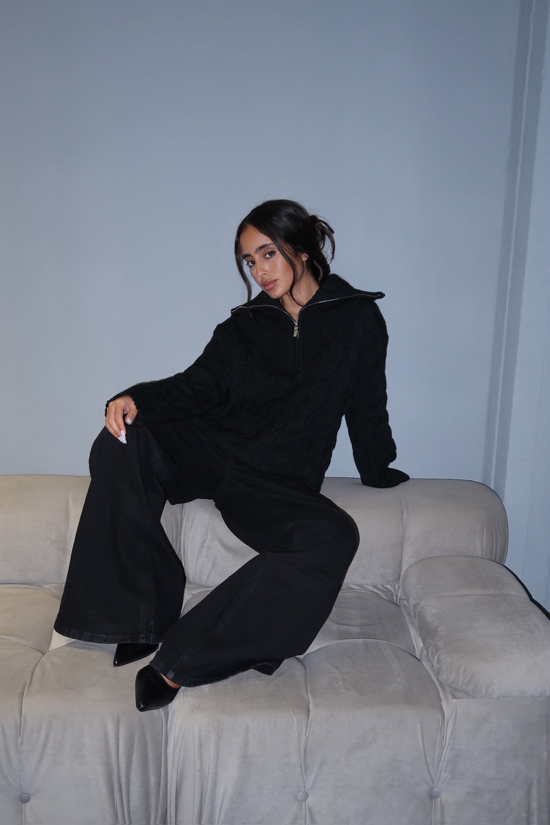 SWEATER CHARME NEGRO