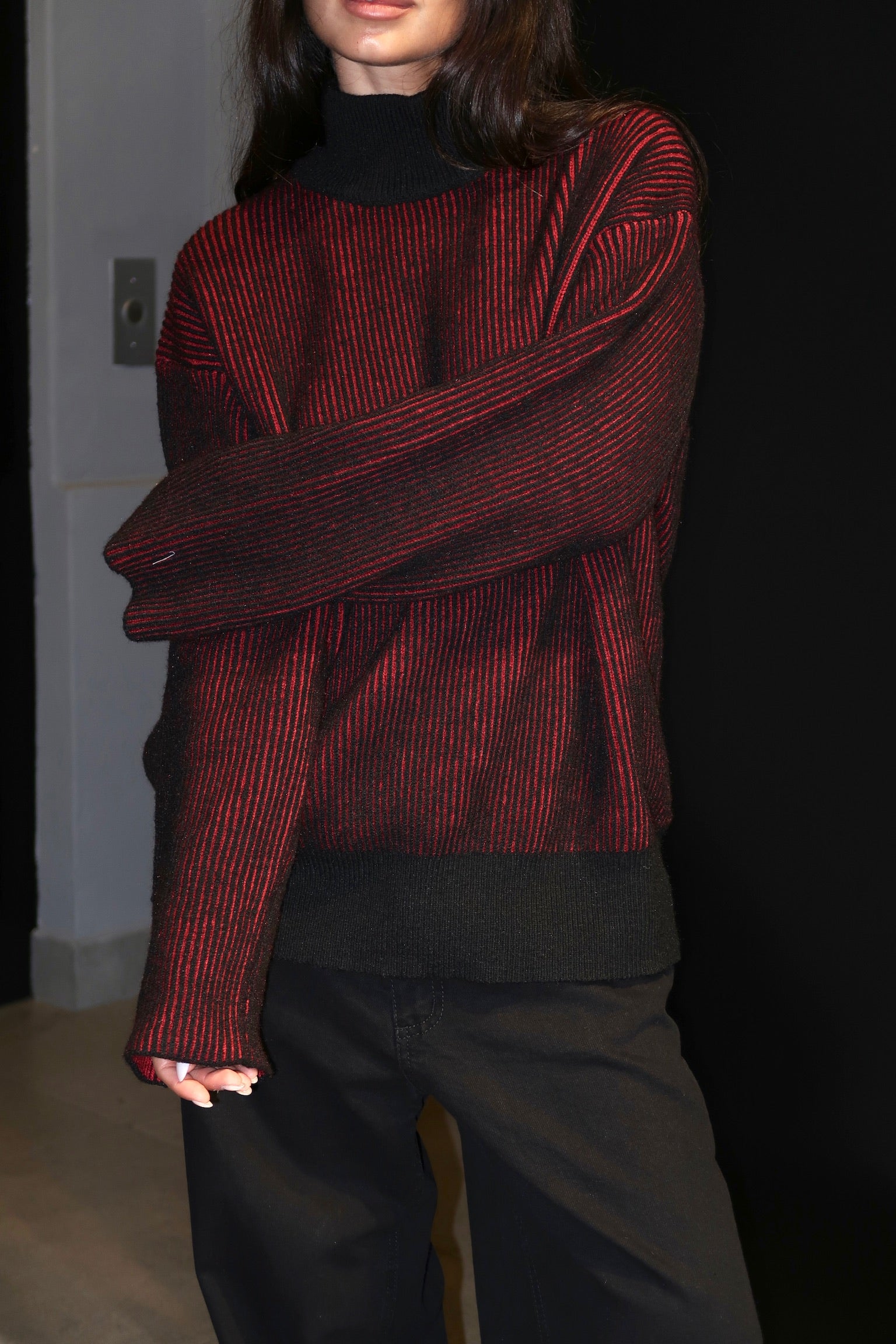 SWEATER NESSY ROJO