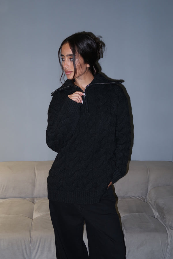 SWEATER CHARME NEGRO