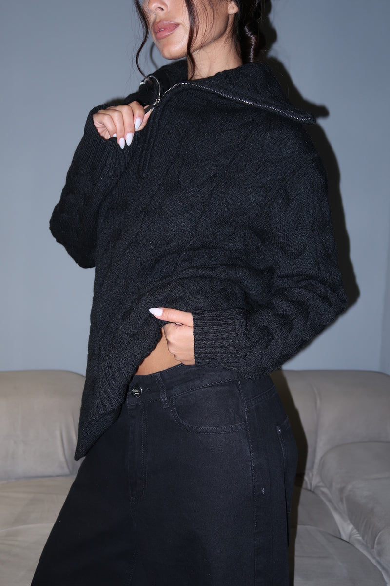 SWEATER CHARME NEGRO