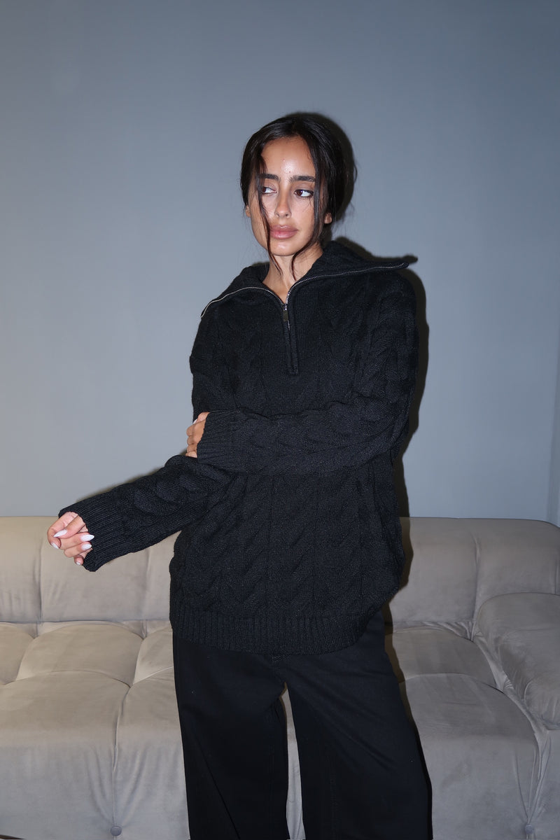 SWEATER CHARME NEGRO