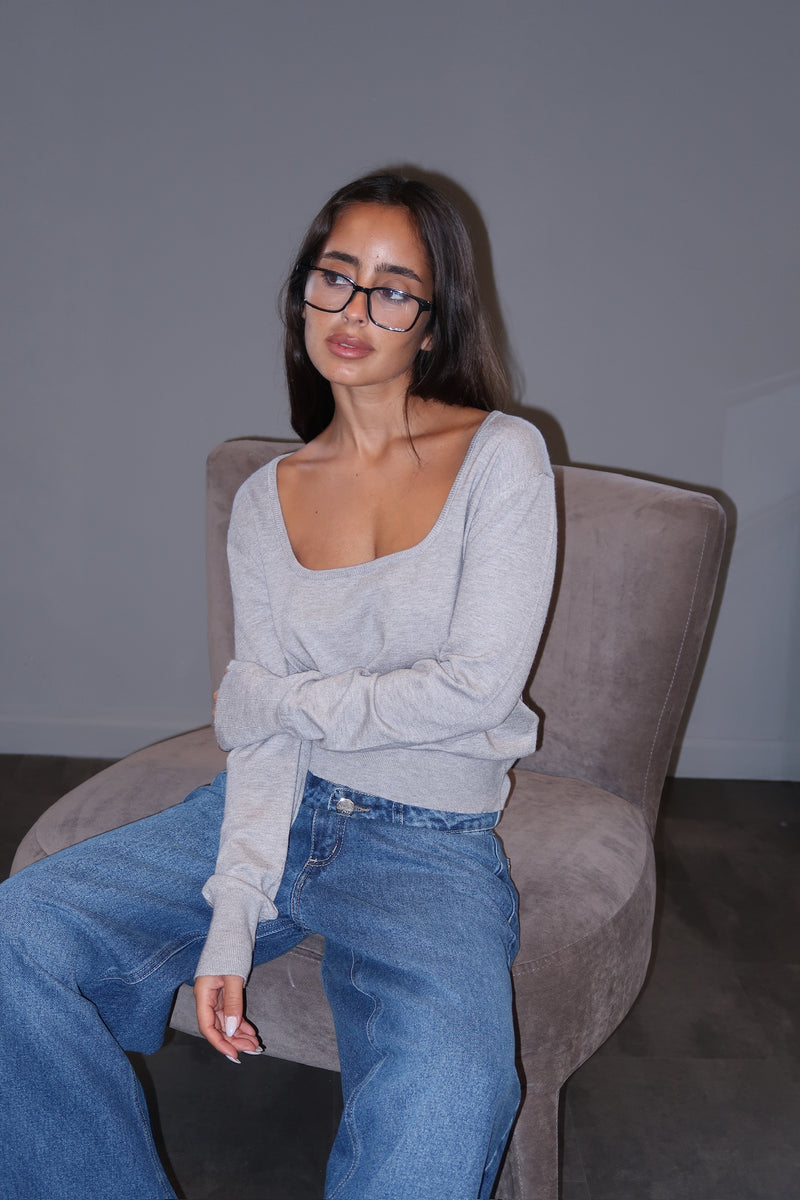 SWEATER BERNI GRIS