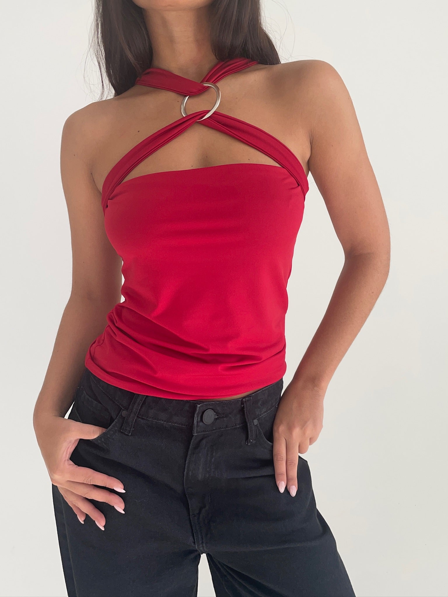 TOP MILA ROJO