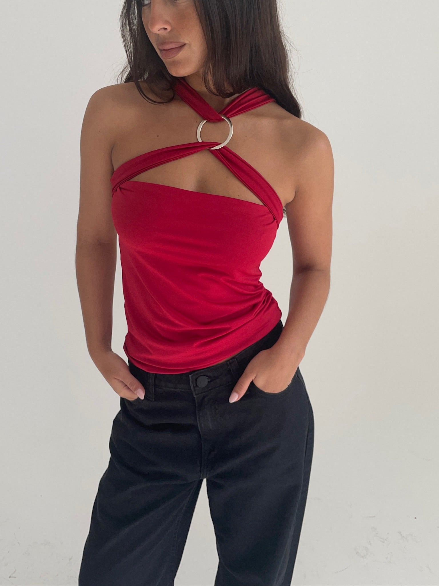 TOP MILA ROJO