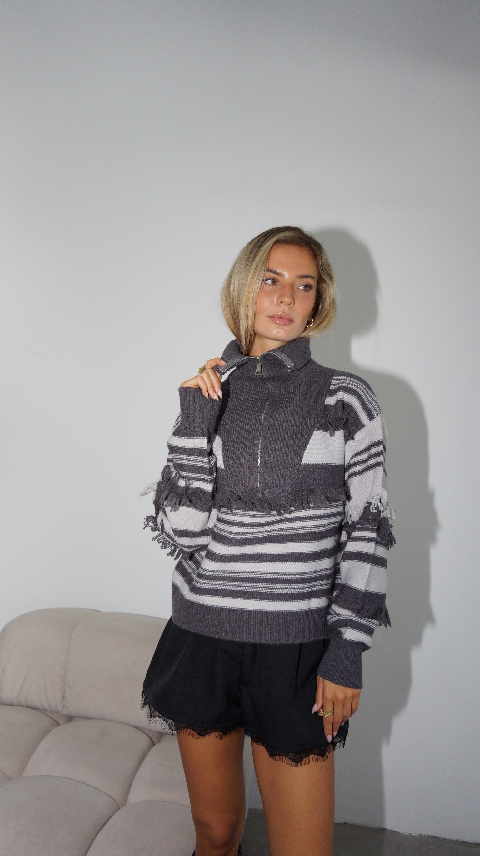 SWEATER BORJA GRIS
