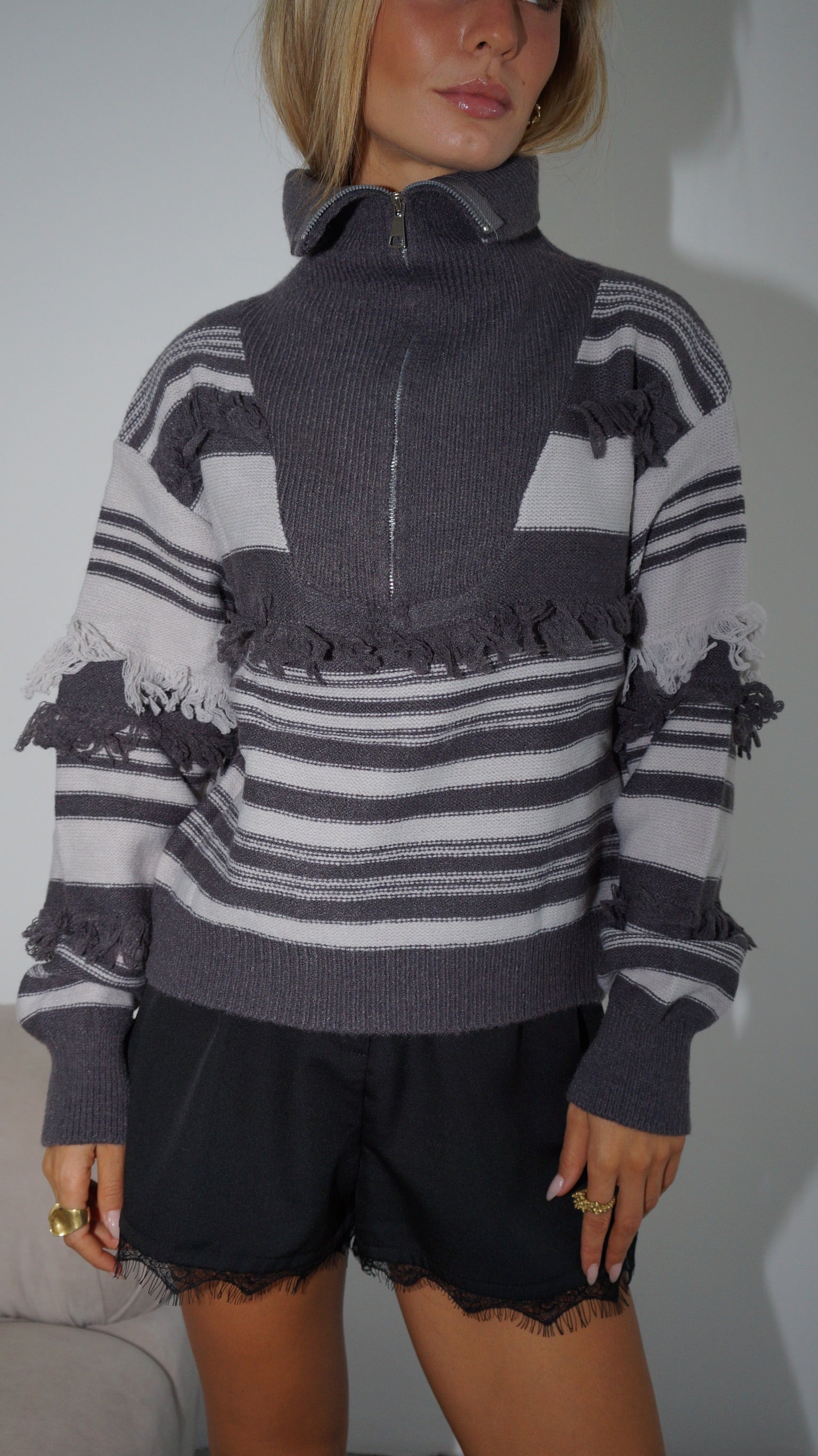 SWEATER BORJA GRIS