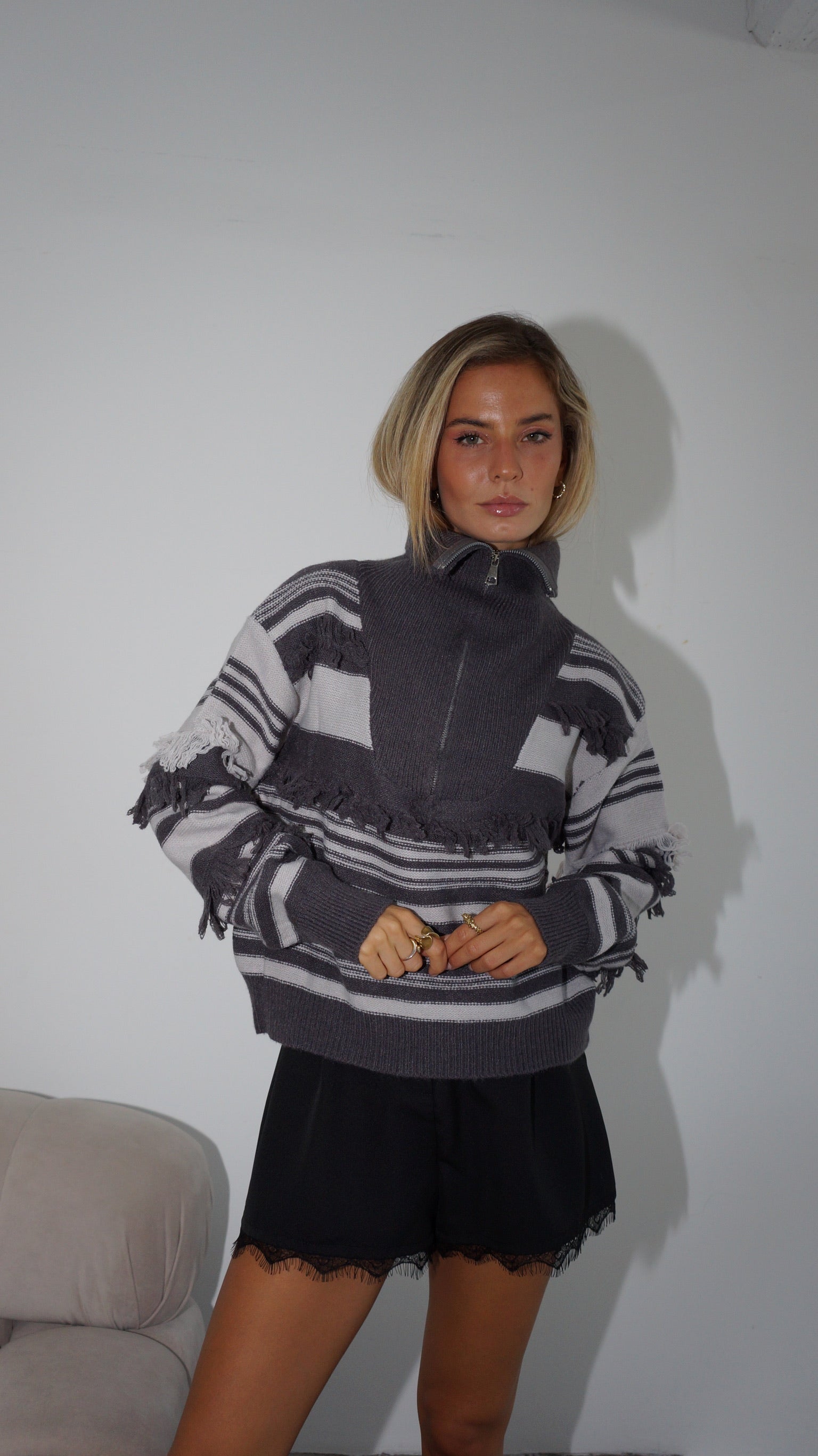SWEATER BORJA GRIS