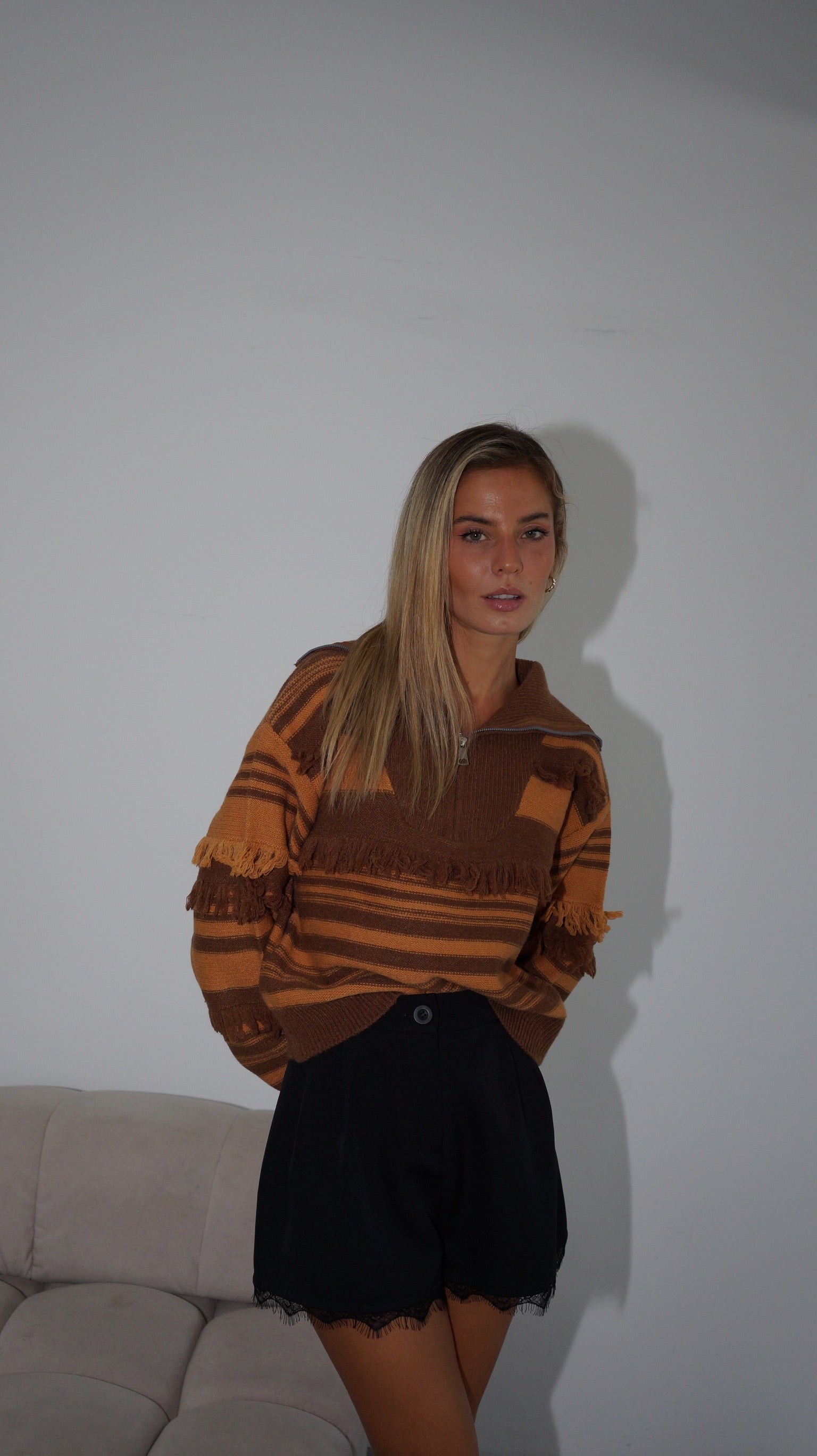 SWEATER BORJA MARRÓN