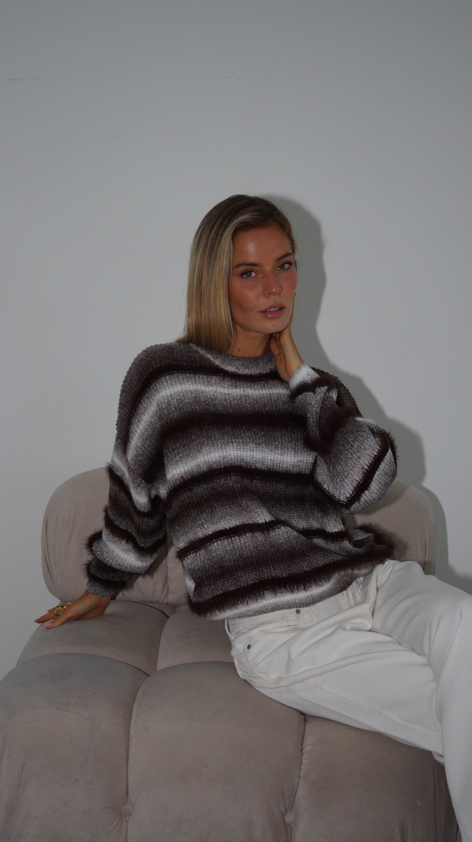 SWEATER NORTH MARRÓN