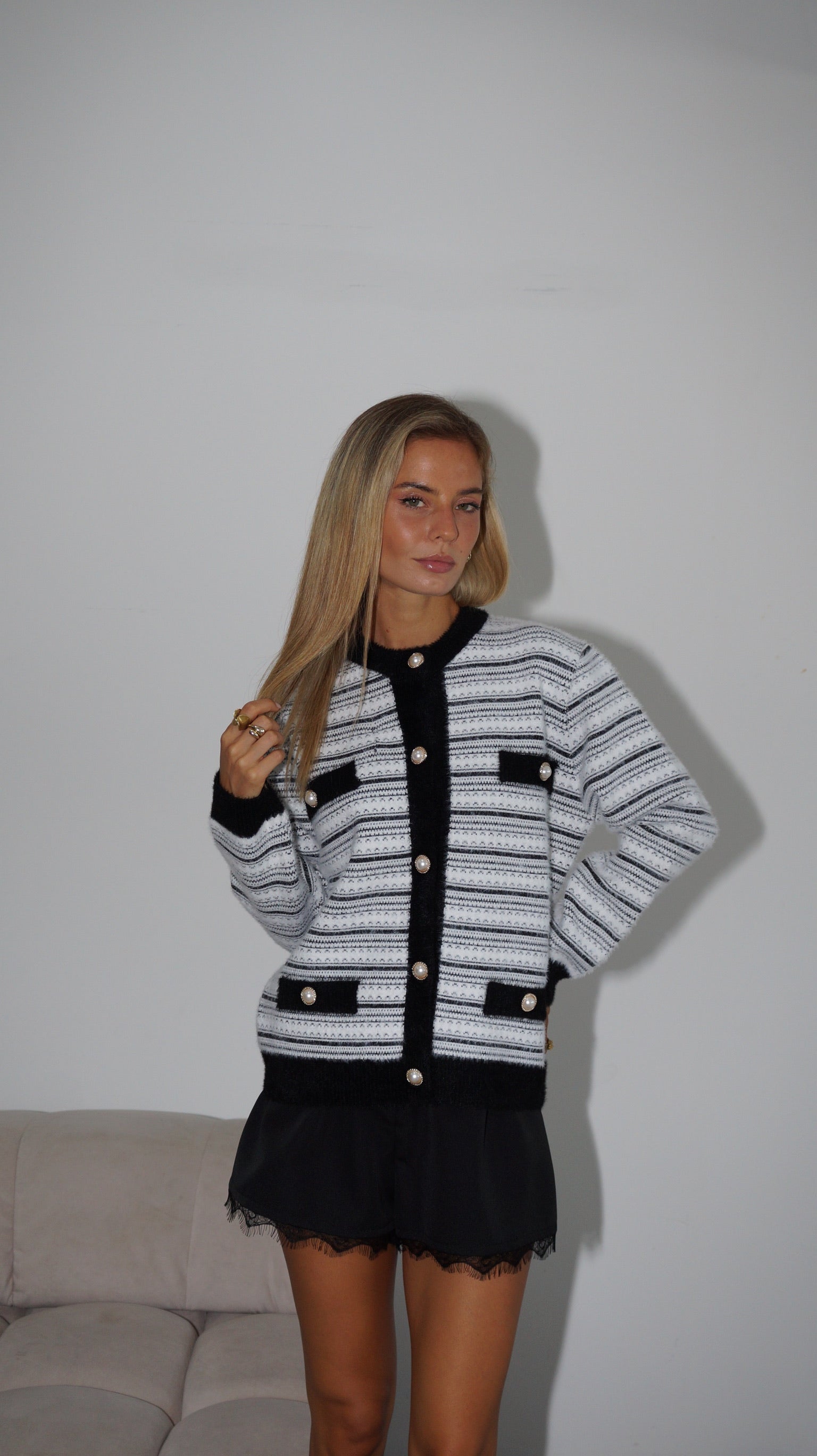 CARDIGAN COCO OFF WHITE