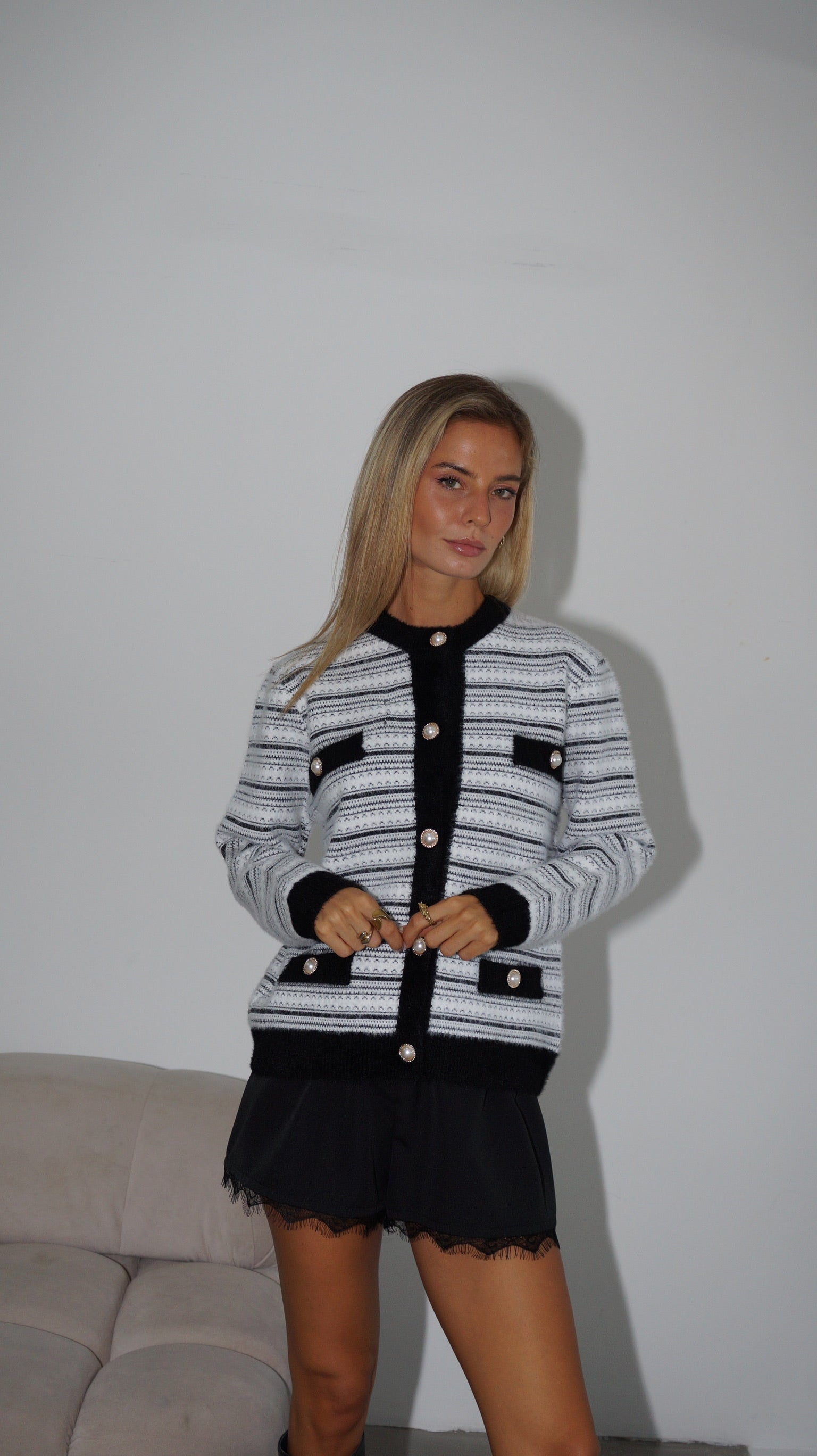 CARDIGAN COCO OFF WHITE