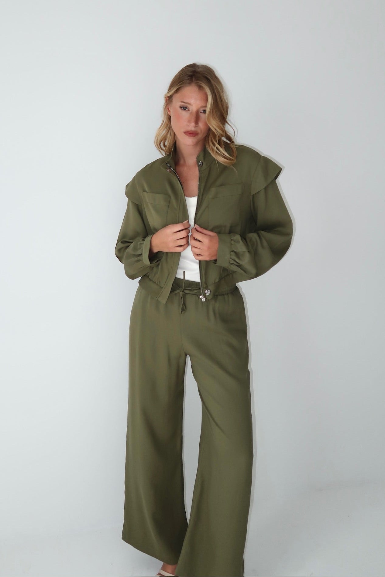 CHAQUETA FORTUNA VERDE