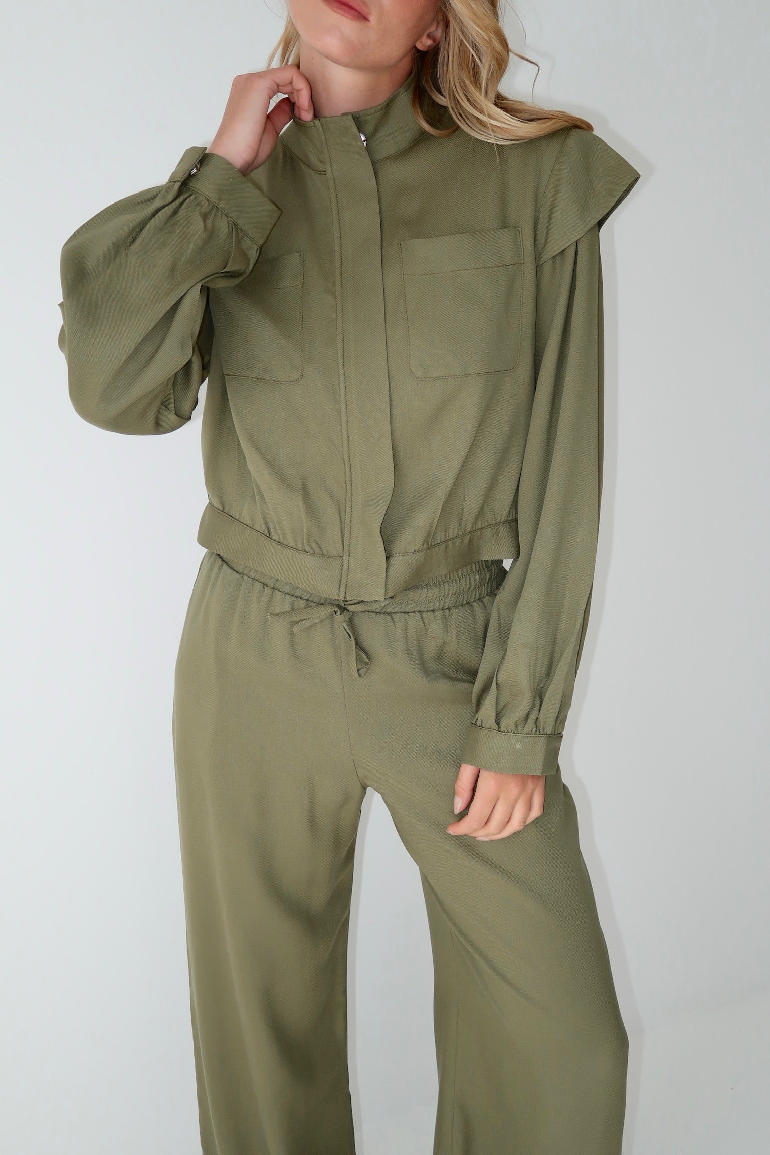 CHAQUETA FORTUNA VERDE