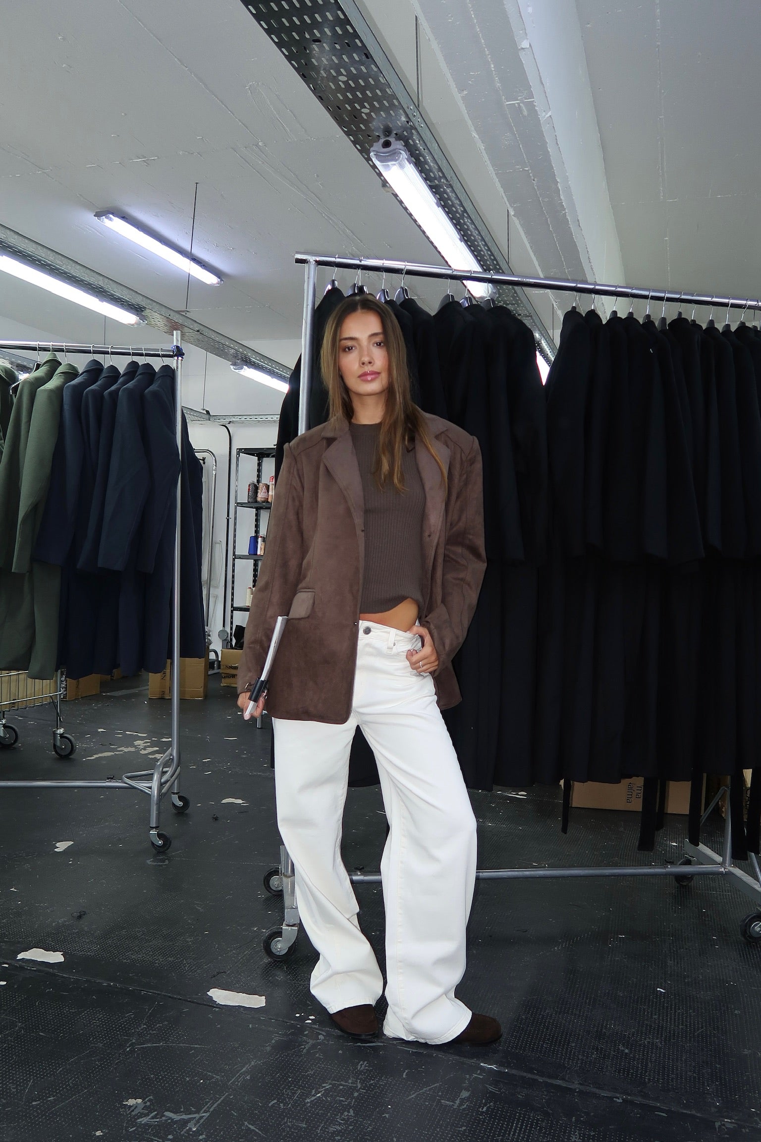 BLAZER GALEZE CHOCOLATE