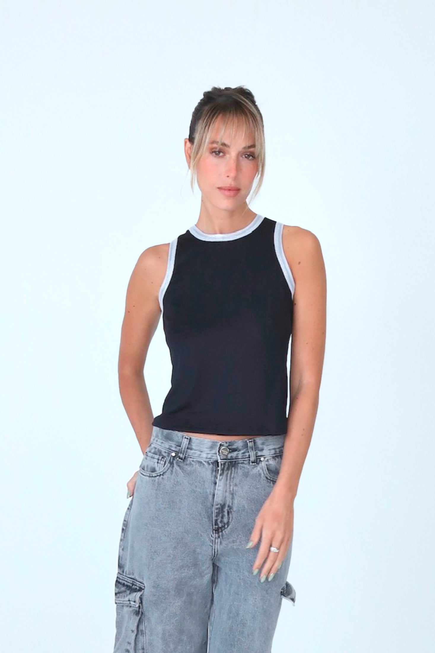 TOP PALOMA NEGRO