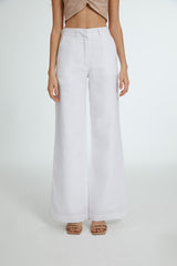 PANTALÓN LEYSA OFF WHITE