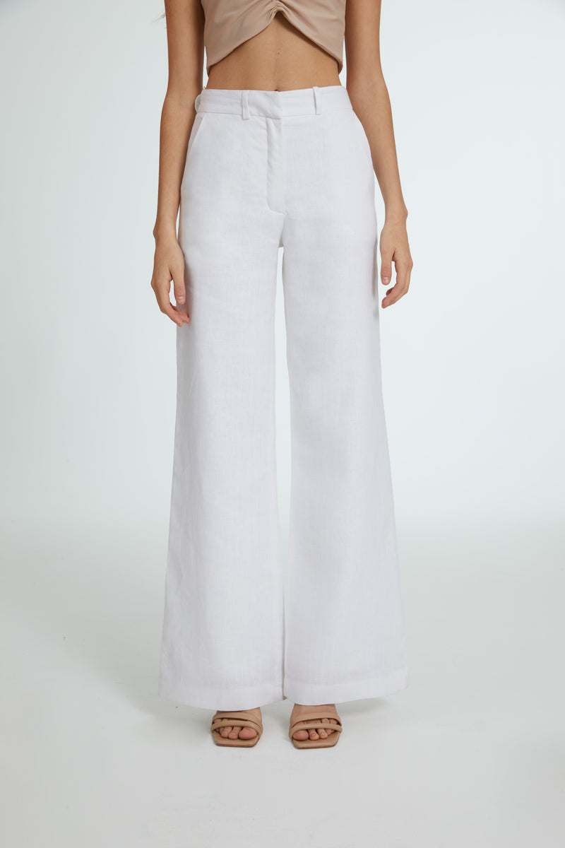 PANTALÓN LEYSA OFF WHITE