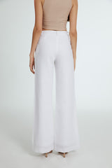 PANTALÓN LEYSA OFF WHITE