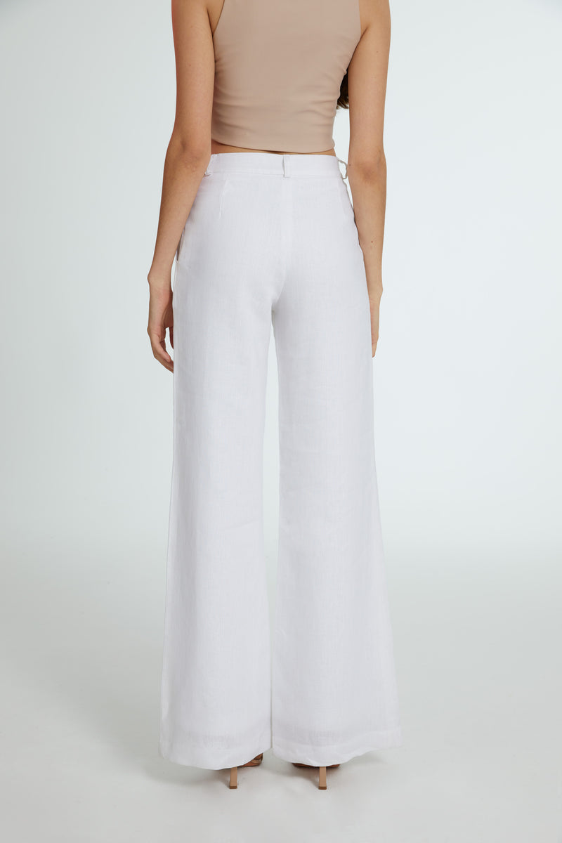 PANTALÓN LEYSA OFF WHITE