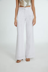 PANTALÓN LEYSA OFF WHITE