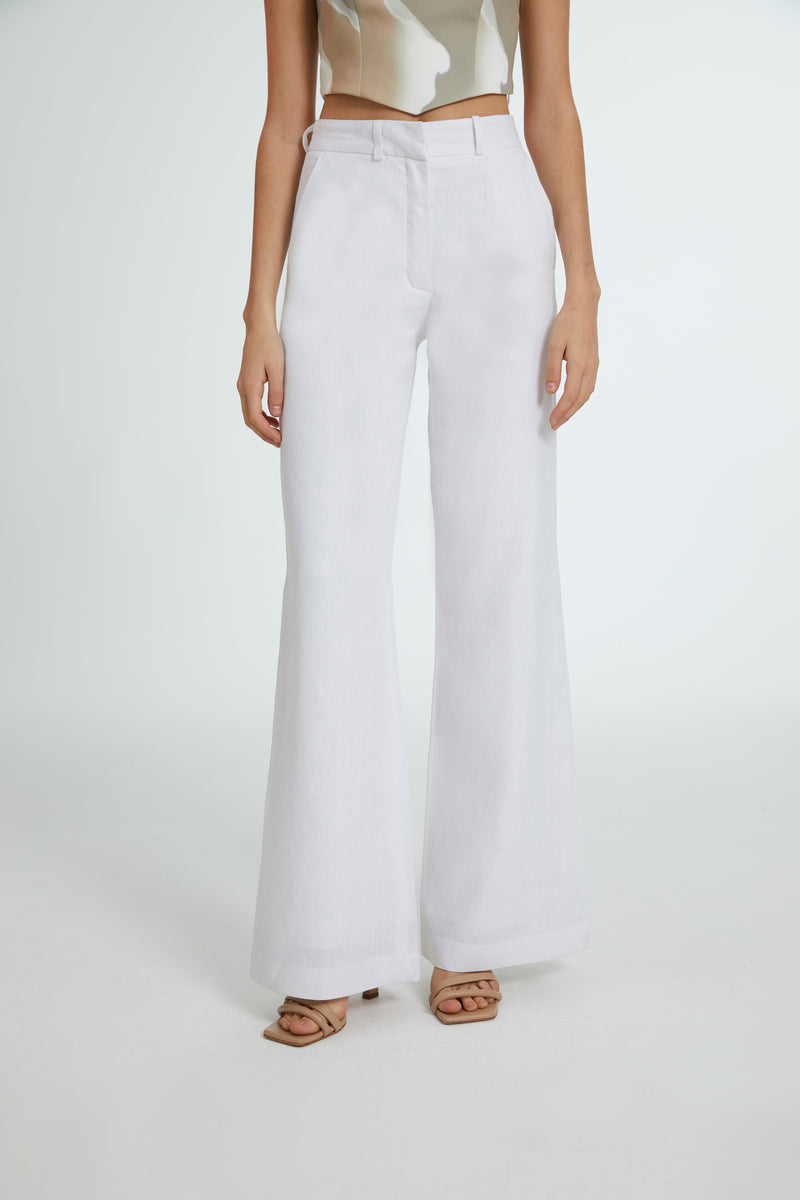 PANTALÓN LEYSA OFF WHITE