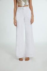 PANTALÓN LEYSA OFF WHITE