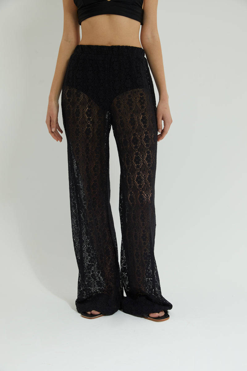 PANTALÓN ROSES NEGRO