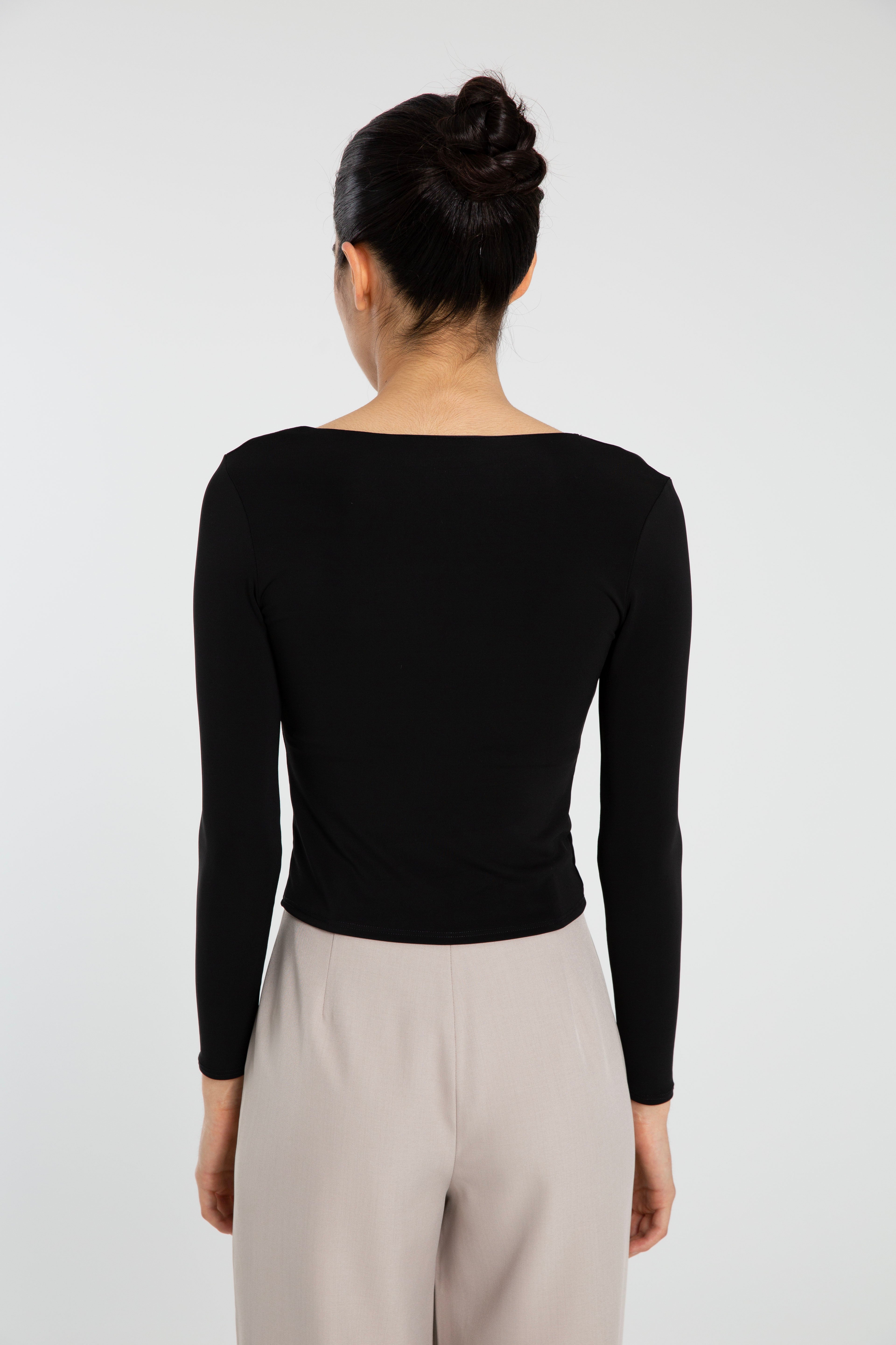 REMERA MARGOT NEGRO
