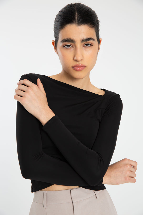 REMERA MARGOT NEGRO
