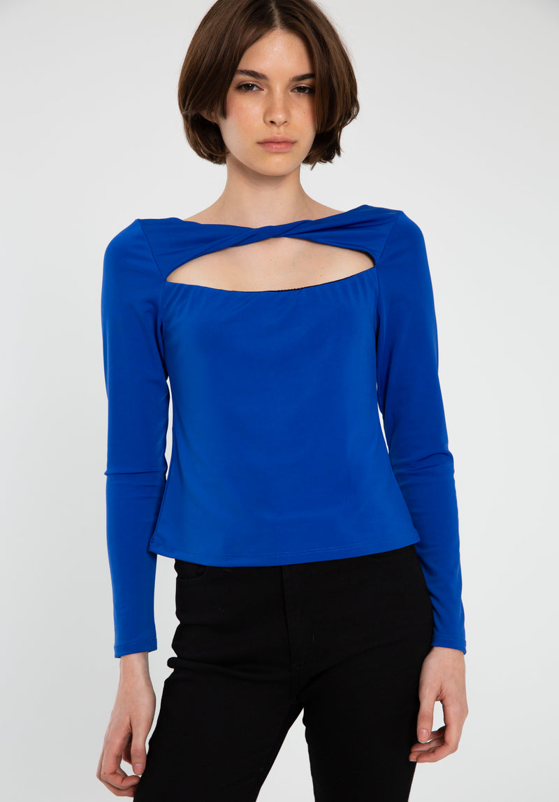 TOP ALLER AZUL