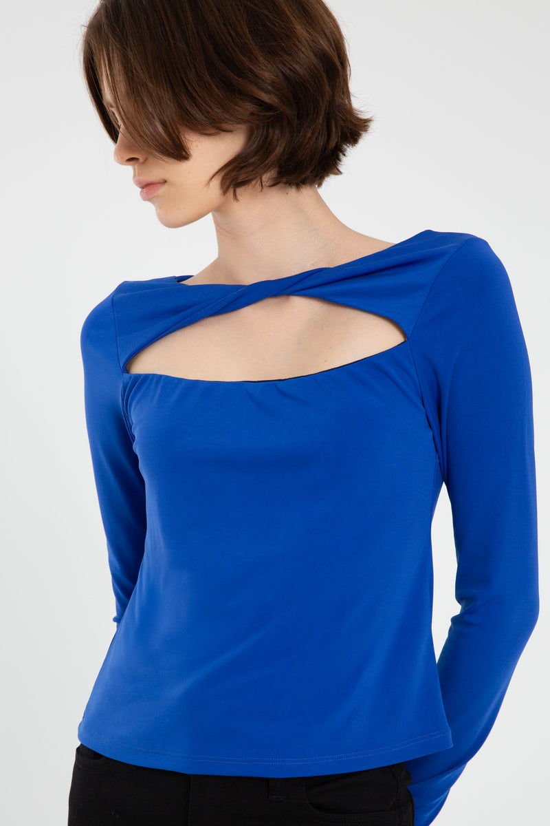 TOP ALLER AZUL