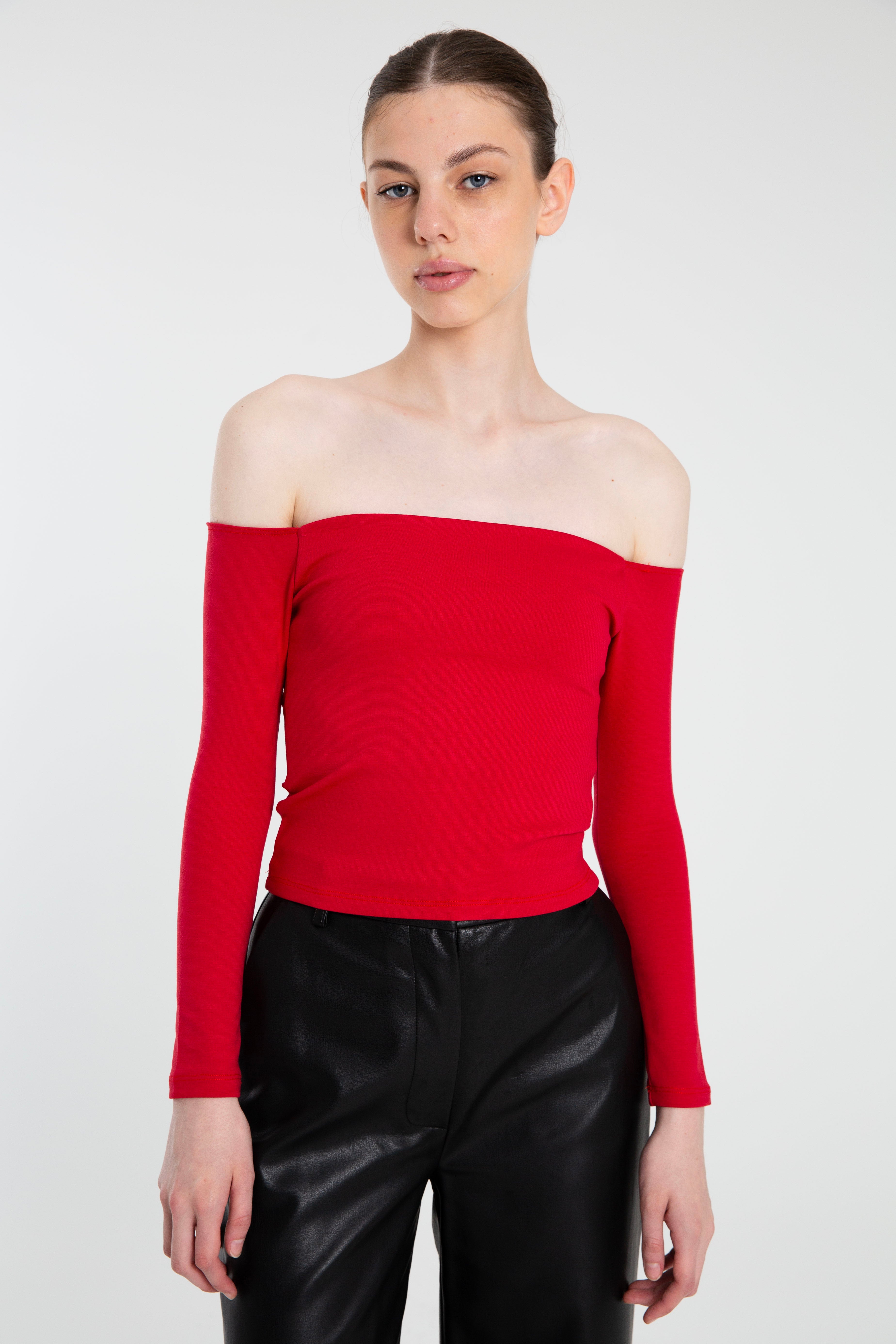 TOP EDNA ROJO