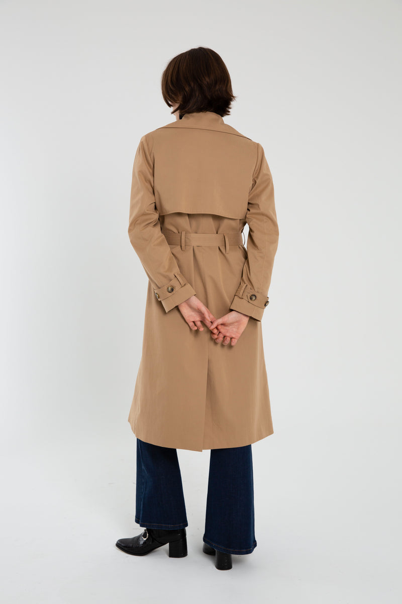 TRENCH AZABACHE CAMEL