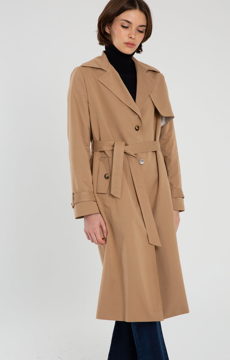 TRENCH AZABACHE CAMEL
