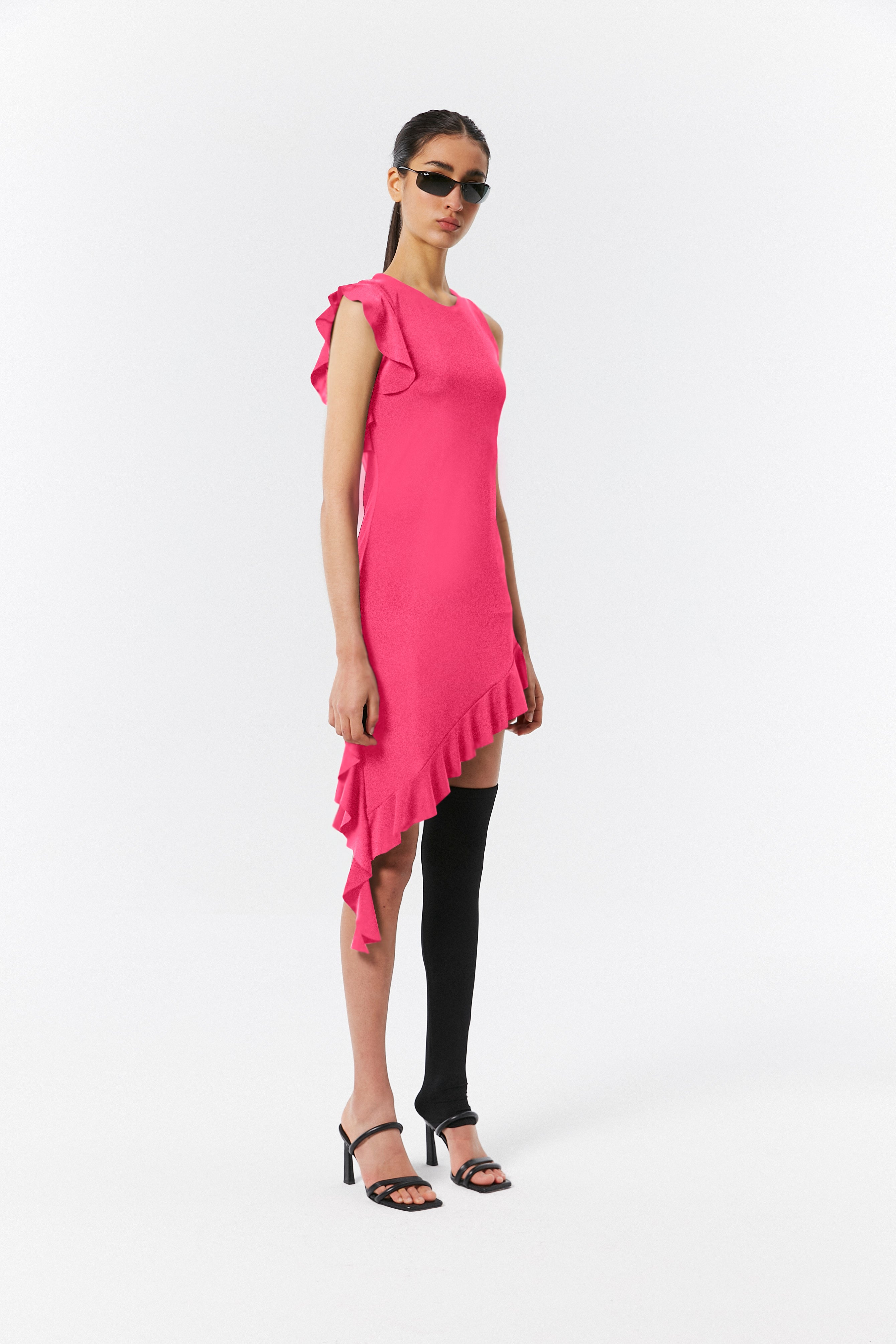 VESTIDO AVA FUCSIA