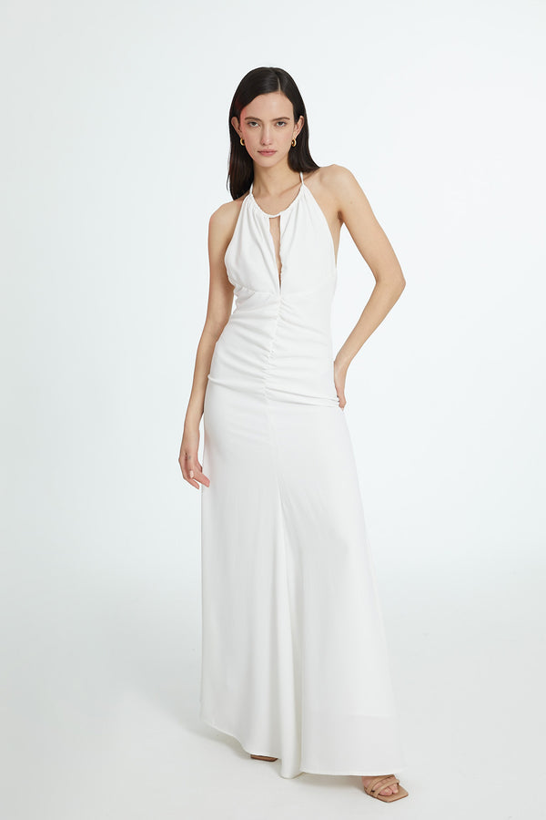 VESTIDO ETHEL OFF WHITE