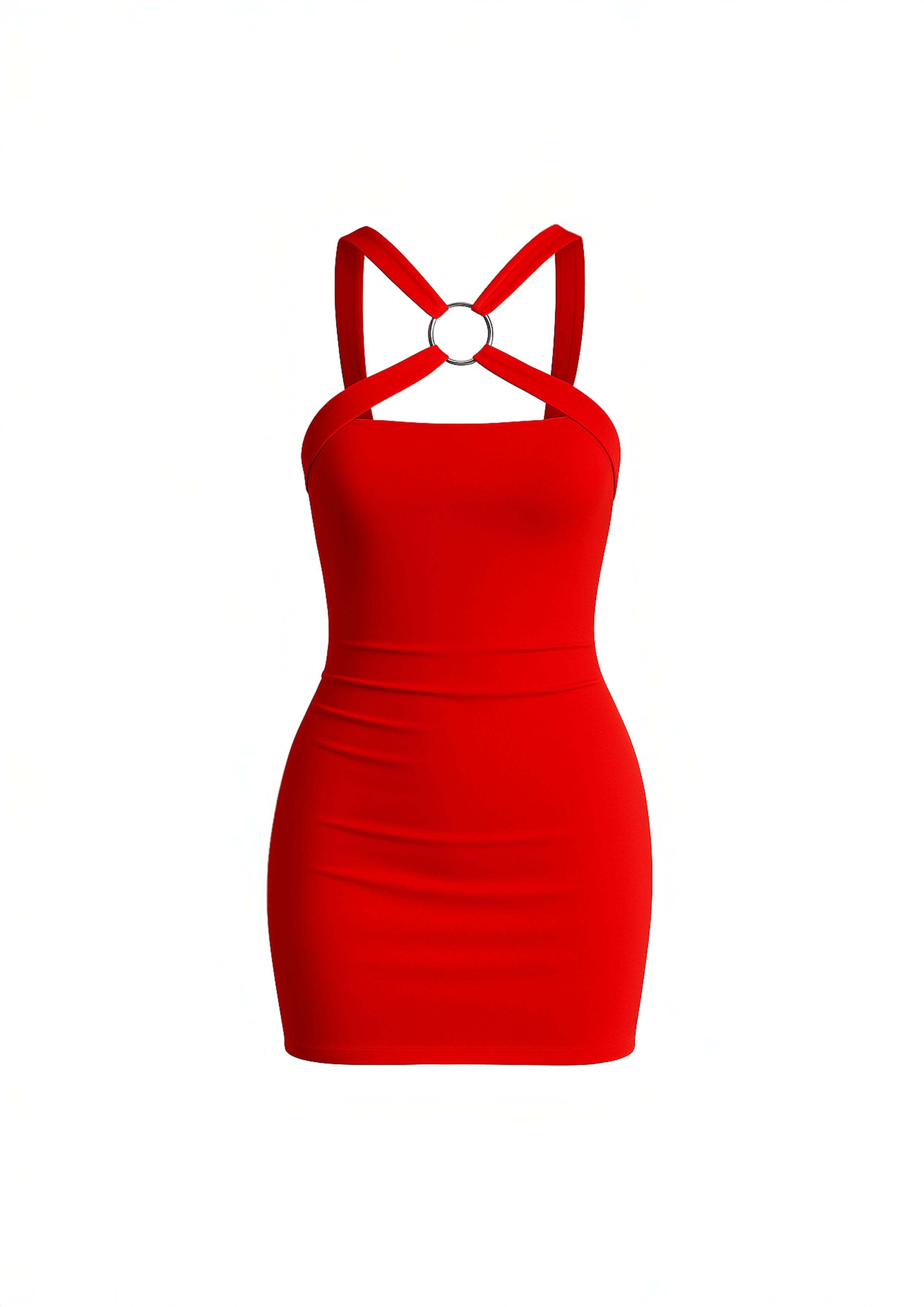 VESTIDO MILA ROJO