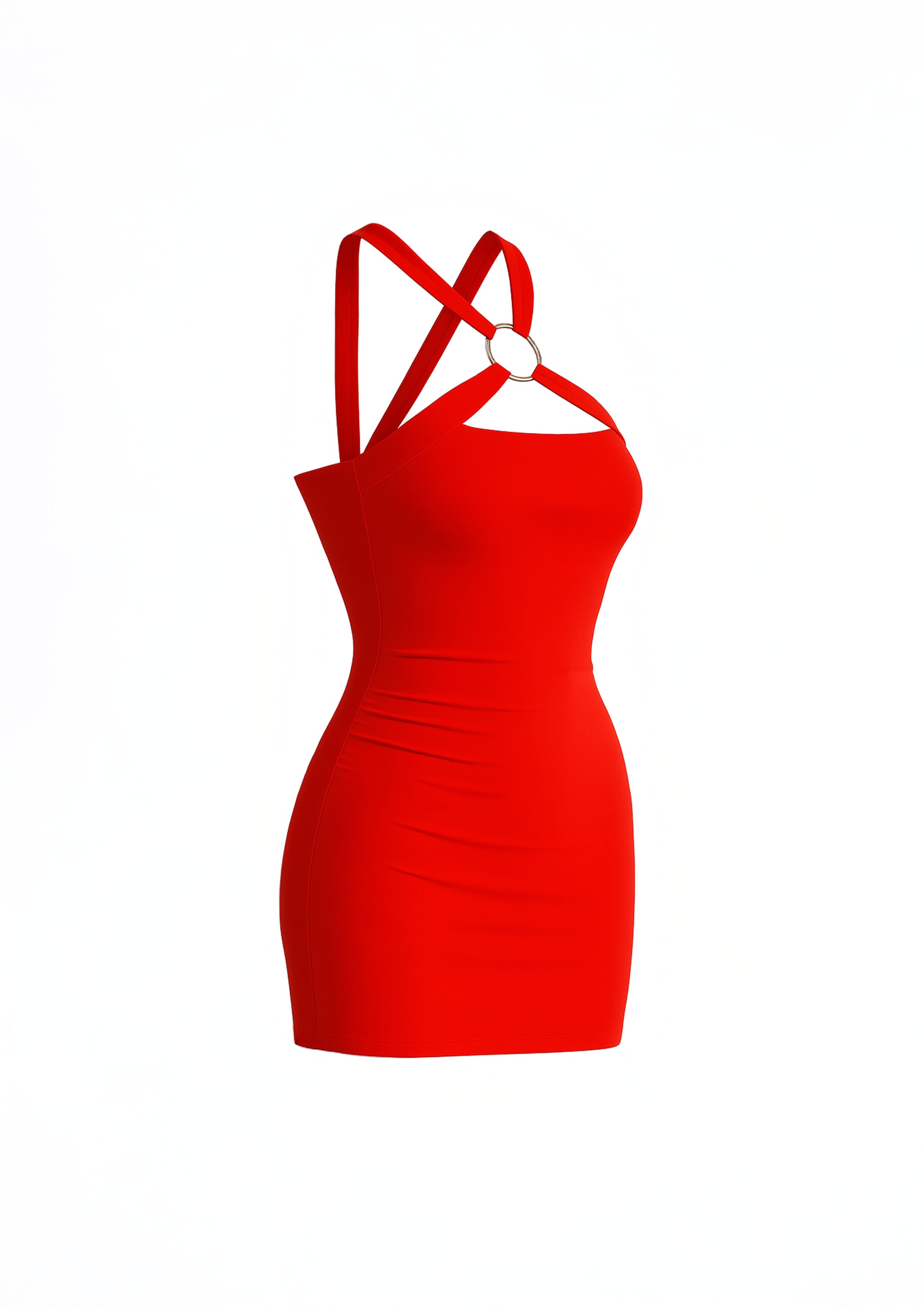 VESTIDO MILA ROJO