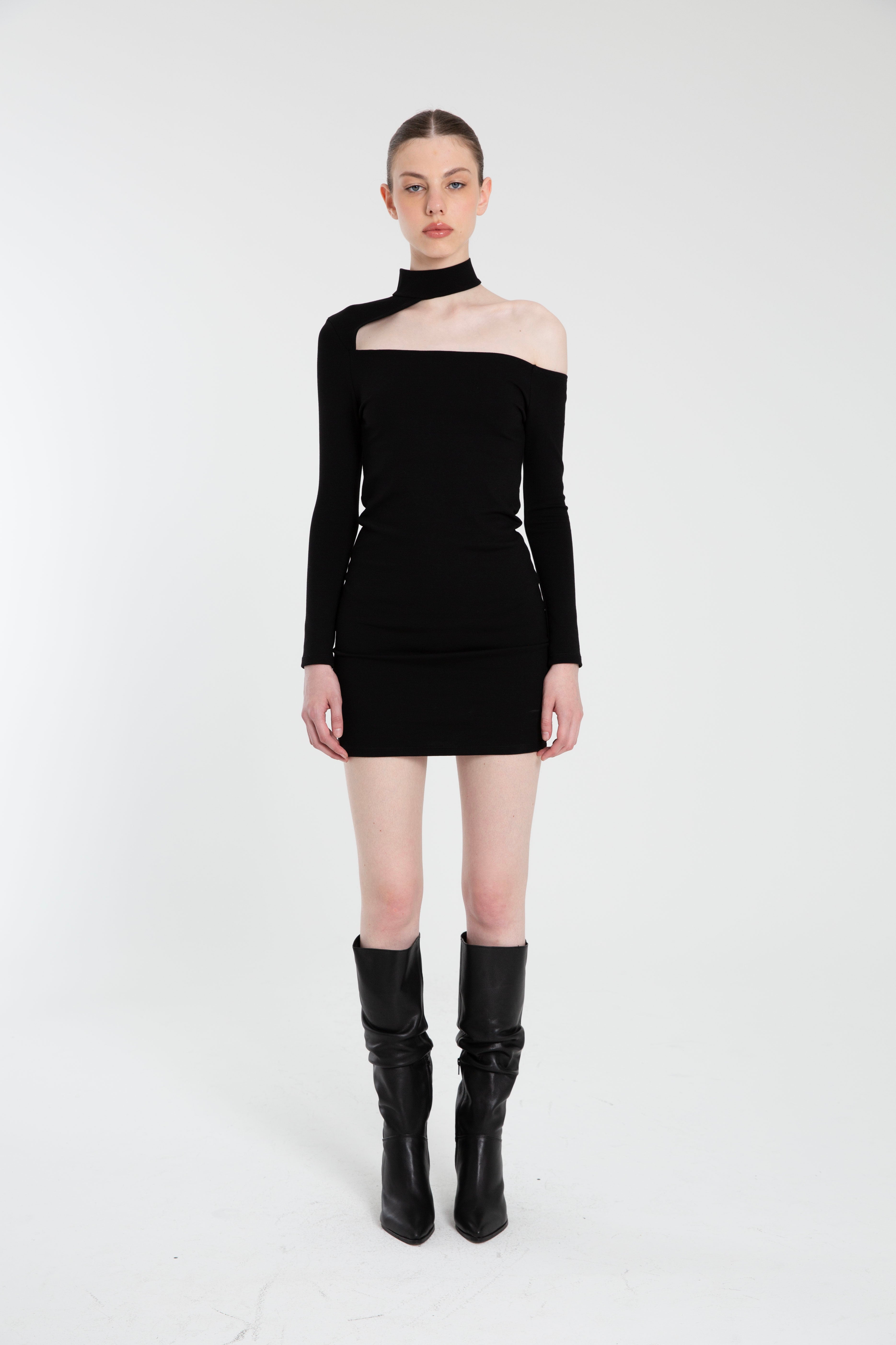 VESTIDO NEBULA NEGRO