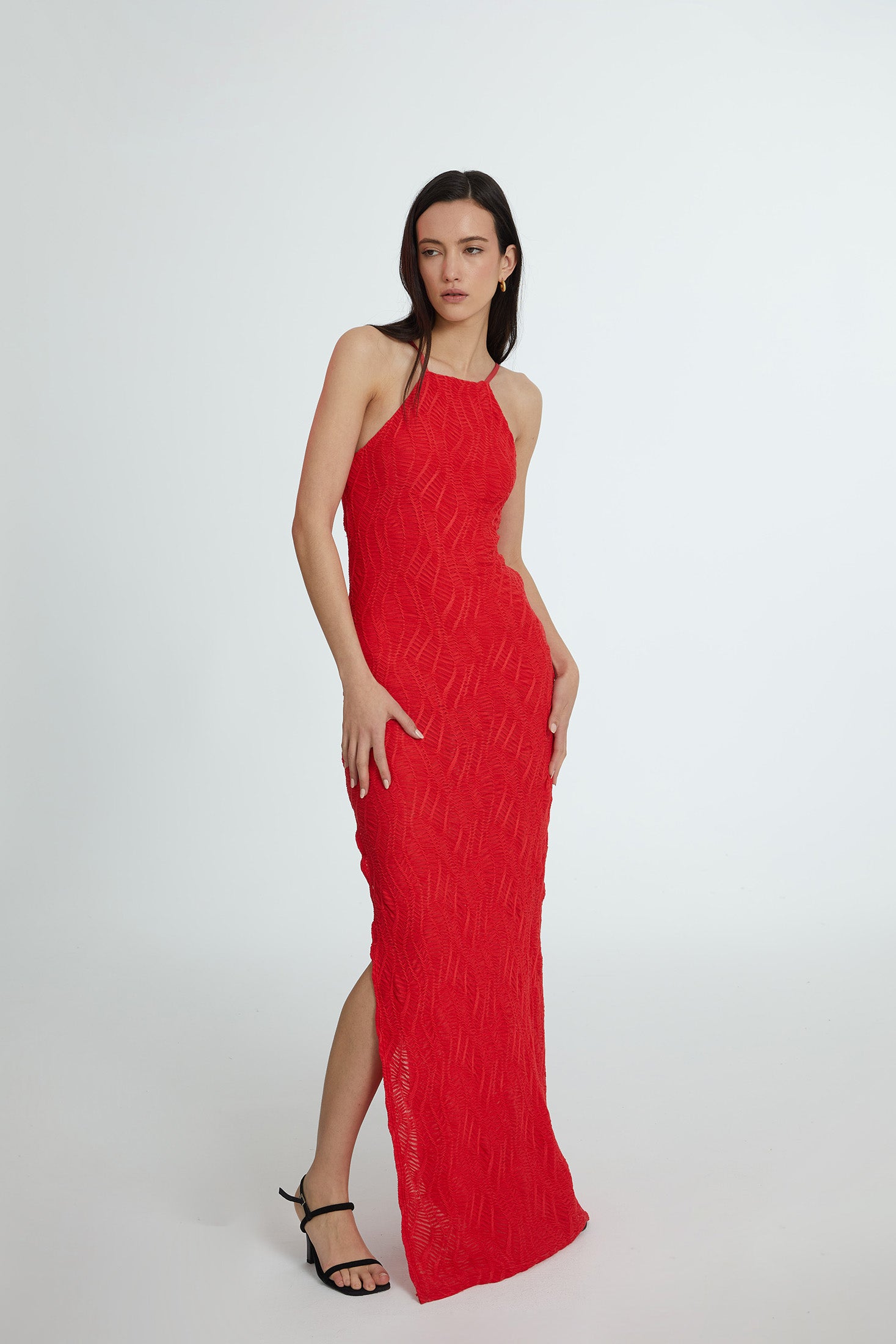 VESTIDO SYMI ROJO