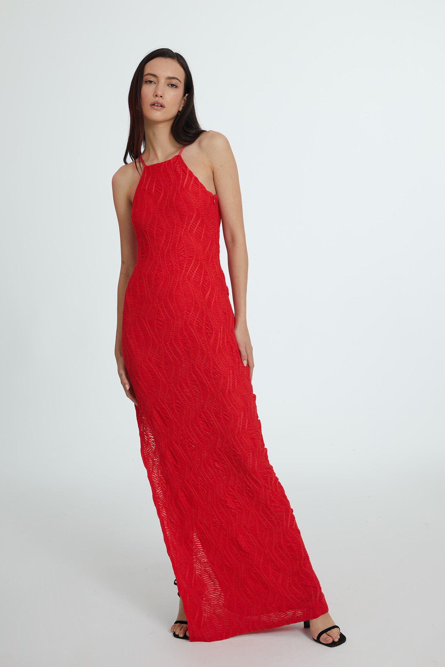 VESTIDO SYMI ROJO