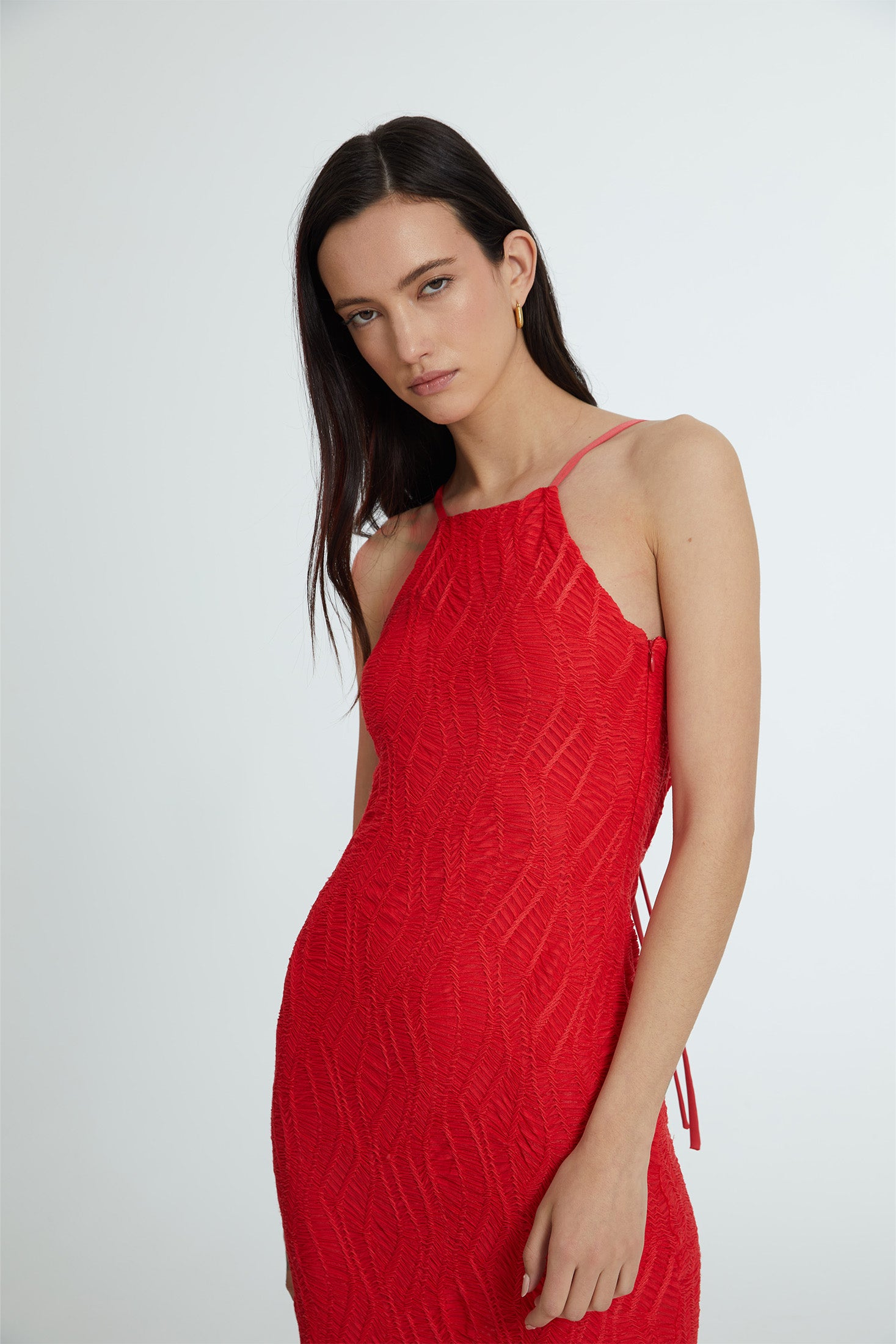 VESTIDO SYMI ROJO